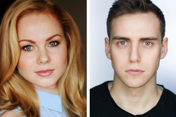 Amy Lennox and Jamie Muscato
