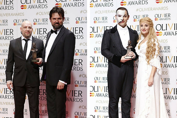 Showstopper! and Phantom Olivier winners