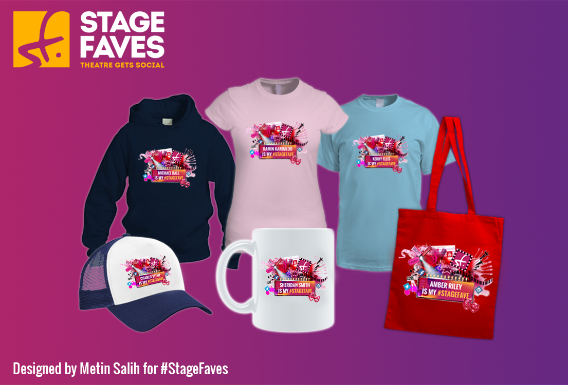 New StageFaves merchandise